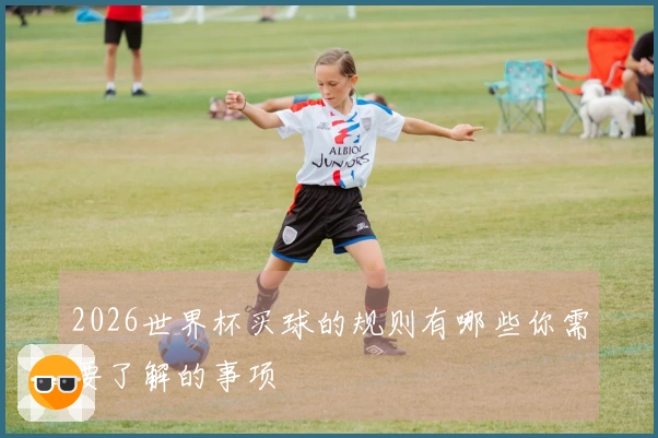 2026世界杯买球的规则有哪些你需要了解的事项